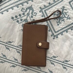 Brown Wristlet Wallet